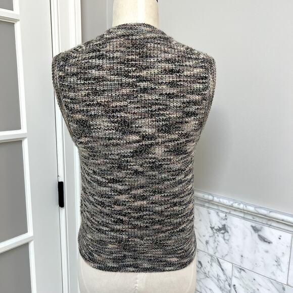 Madewell Space-Dyed Marled Boulier Sweater Vest Pullover XS - Picture 3 of 5